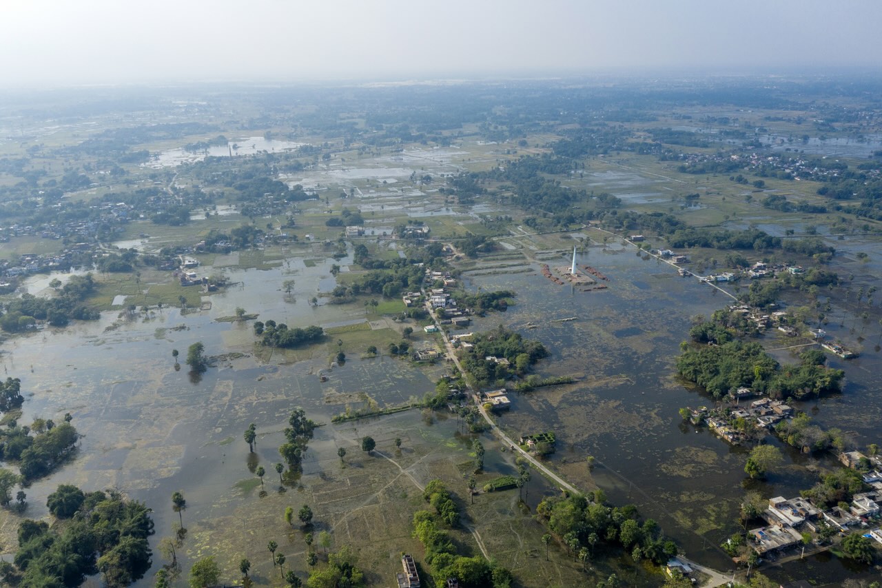 flood-water-surrounds-buildings